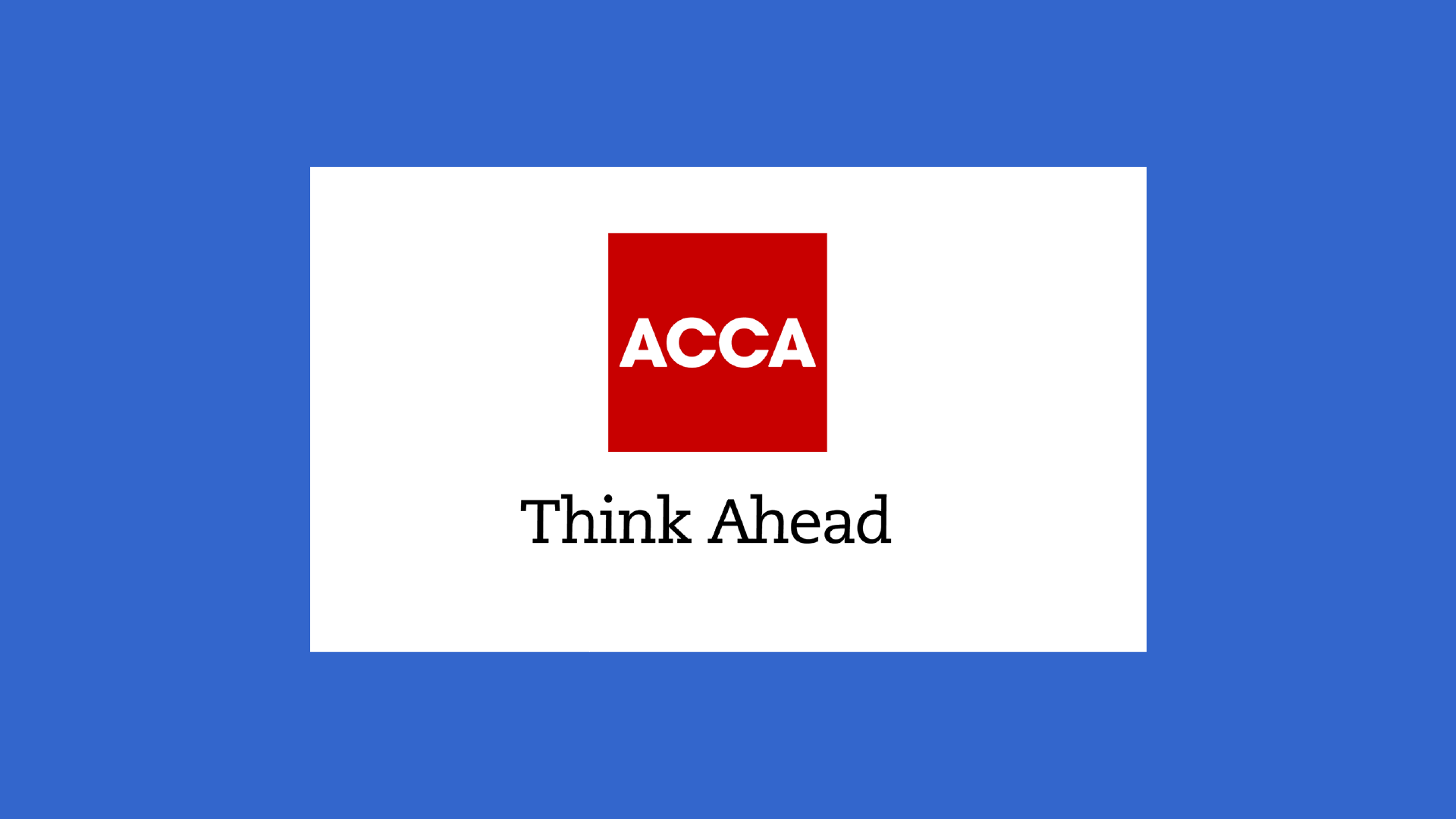 How to Start ACCA